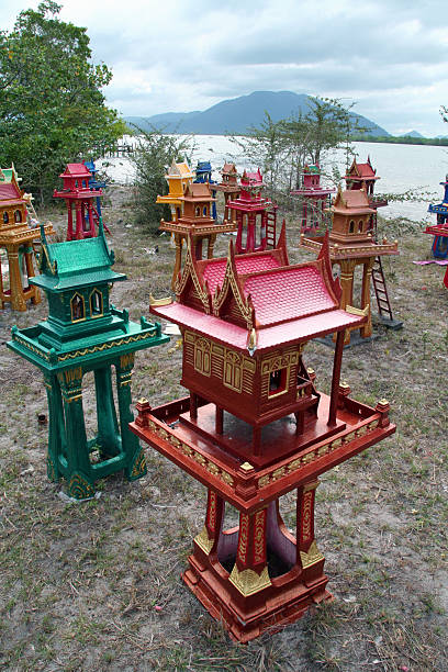 Spirit houses, Thailand
