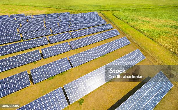 Solar Power Plant Stockfoto und mehr Bilder von 2015 - 2015, Baugewerbe, Bauwerk