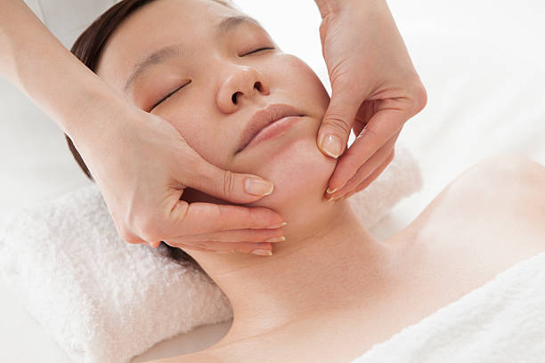 istock Beautiful young woman in spa. 484803274