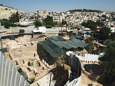 View of East Jerusalem from City of David