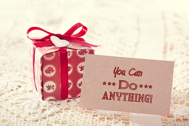 istock You can do anything gift card with present 484808756