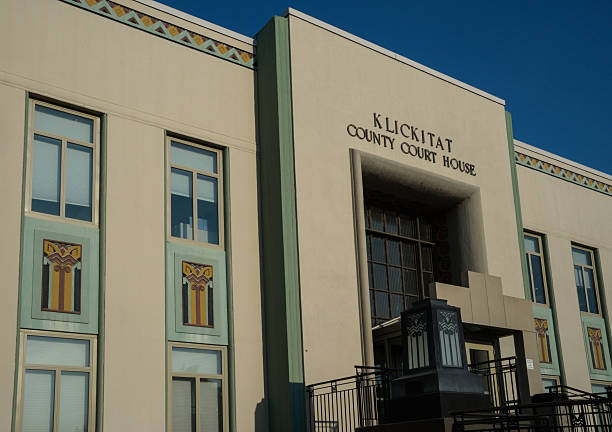 istock Klickitat County Courthouse in Goldendale Washington 484809580