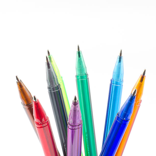 istock colorful pens isolated on white 484810651