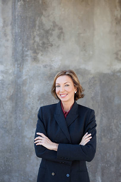 istock Business woman with a great attitude 484816171