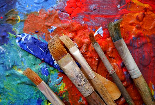istock painting art tools creativ painting 484822812