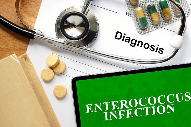 istock Word Enterovirus infection. Medical concept. 484841206