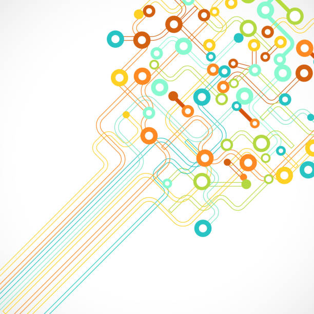 breadboard фон для дизайна - breadboard stock illustrations