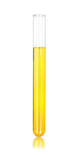 istock tubes of yellow liquid 484846098