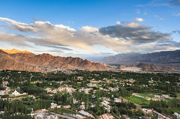 istock Landscape view of Leh city 484849054