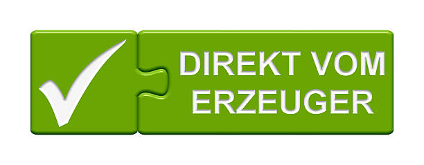 istock Puzzle Button directy from the producer in german 484849584