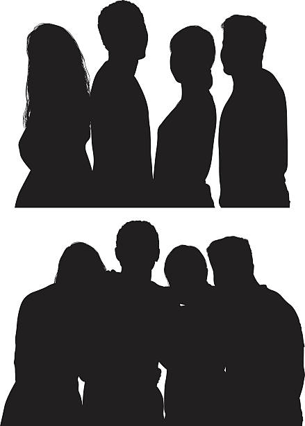 istock Goup of friends standing together 484856570
