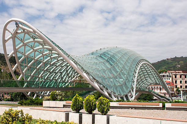 istock Peace Bridge, Tbilisi, Georgia 484860452