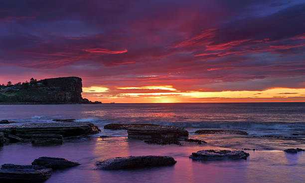 istock Sunrise skies over Avalon on Sydney's Northern Beaches 484863952