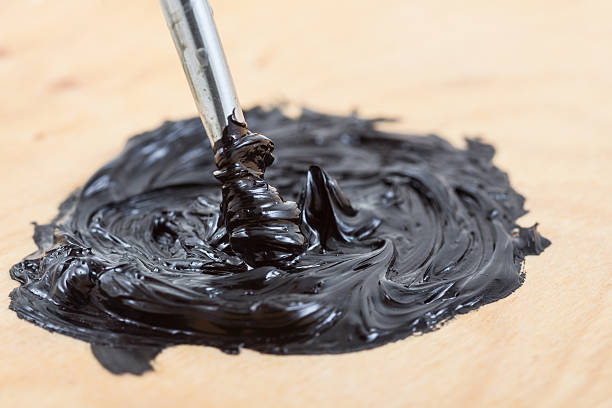 istock Macro of oil paint. 484867918