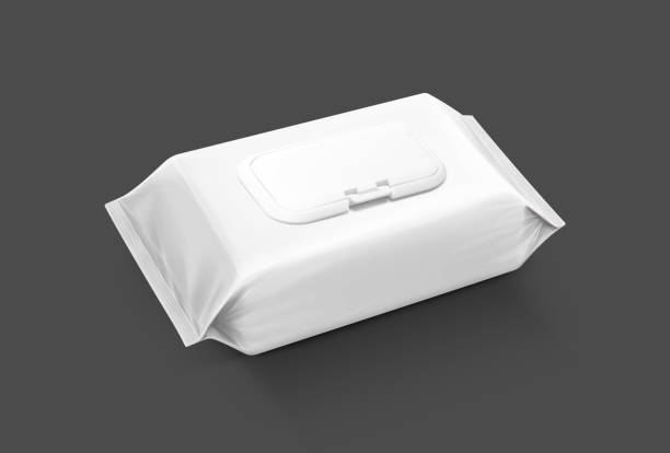istock blank packaging wet wipes pouch isolated on gray background 484868204