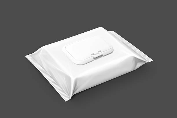 istock blank packaging wet wipes pouch isolated on gray background 484868212