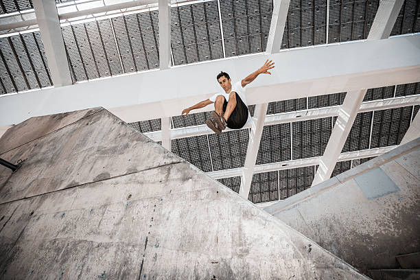 istock Parkour in the city 484868296