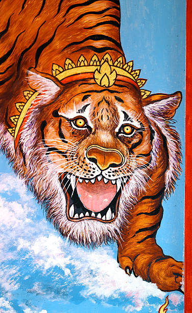 istock Beautiful picture of a tiger 484868632