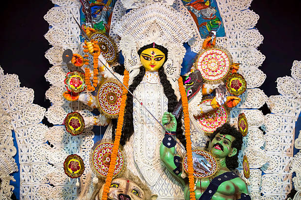 istock Indian Deity : Goddess during Durga Puja Festival 484870324