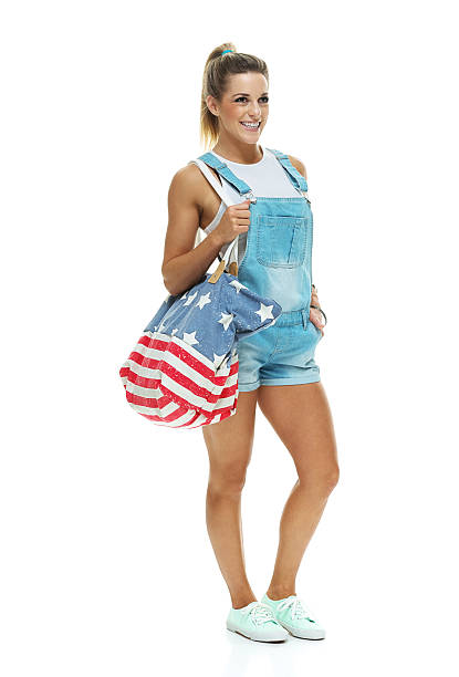 istock Smiling casual woman looking away 484879738