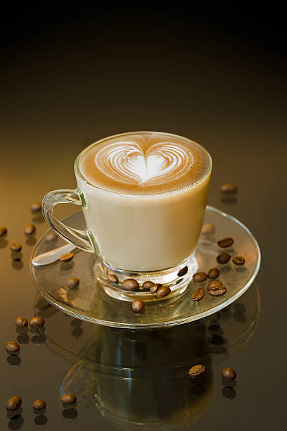 Cappuccino stock photo