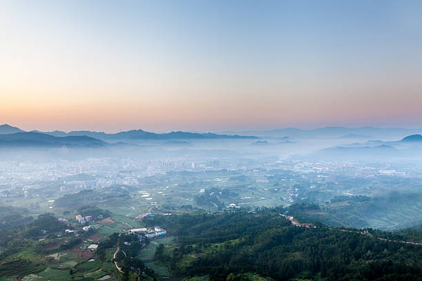 istock Natural scenery of sunrise 484880314