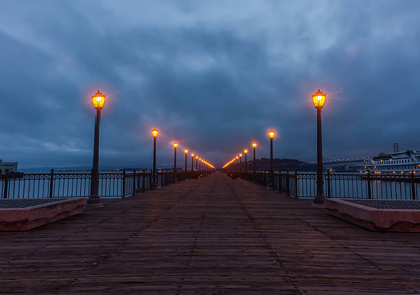 istock Pier 7 San Francisco at the crack of dawn 484880850