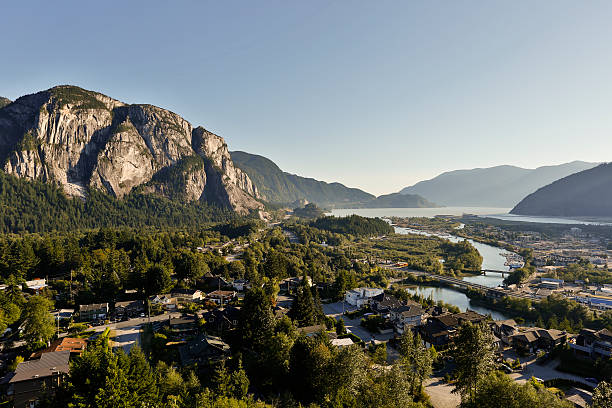 Le parc provincial de stawamus chief à squamish - Photo