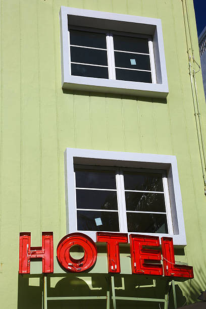 istock Sign of hotel in Miami Beach 484898901