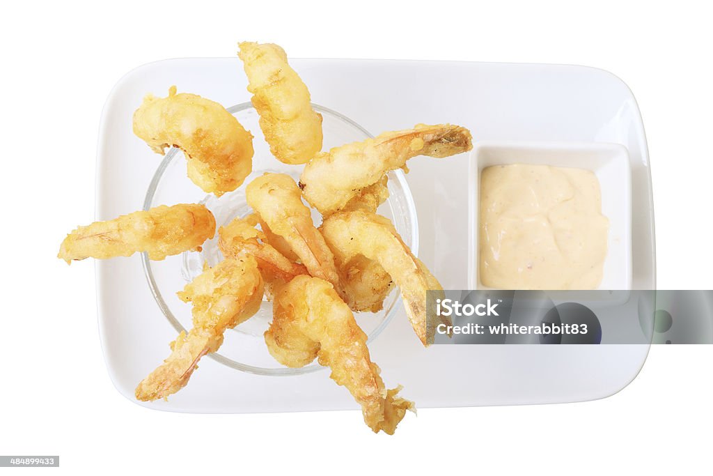 Gamberetti tempura - Foto stock royalty-free di Antipasto