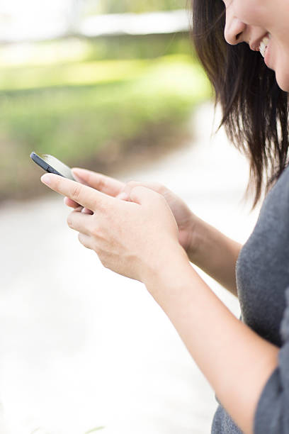 istock Woman Use Smart Phone 484900868