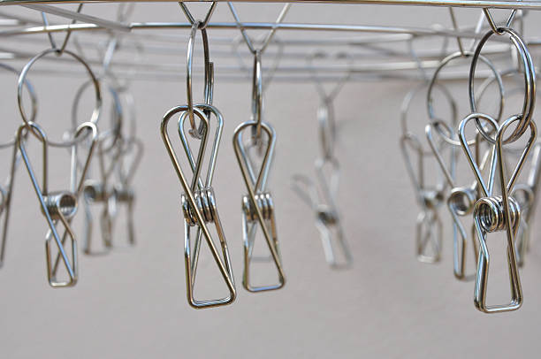 istock Stainless Steel Wire Clothespins 484901224