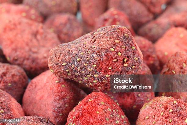 Freeze Dried Strawberries Stock Photo - Download Image Now - Backgrounds, Crunchy, Dieting