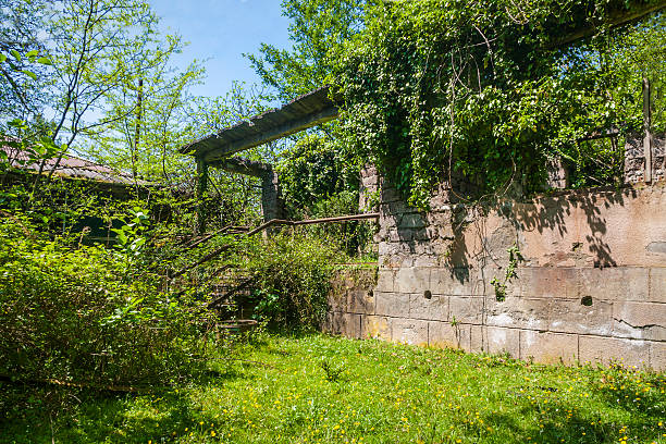 istock destroyed house in Abkhazia 484901628
