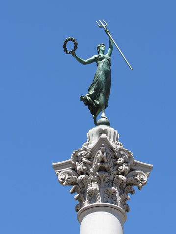 Victory Statue in Union Square, San Francisco, California, USA