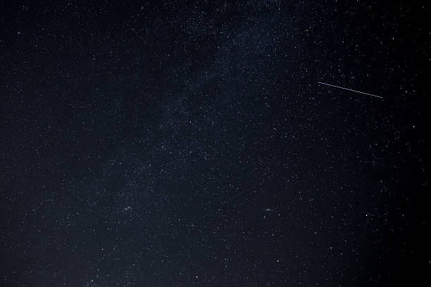 istock Shooting star / Perseid meteor shower 484909042
