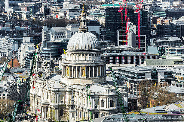 istock Dome of St. Paul's Cathedral in London. 484919210