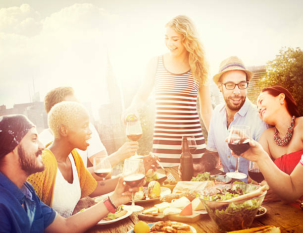istock Friend Friendship Dining Celebration Hanging out Concept 484924882