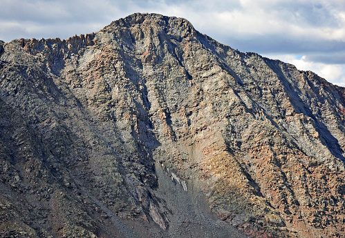 El Diente Peak, Colorado 14er in the Rocky Mountains, USA