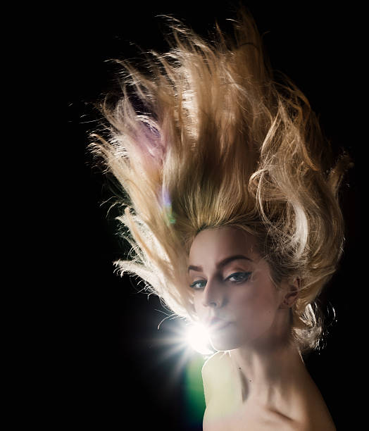 istock Girl with beautiful hair. 484936202