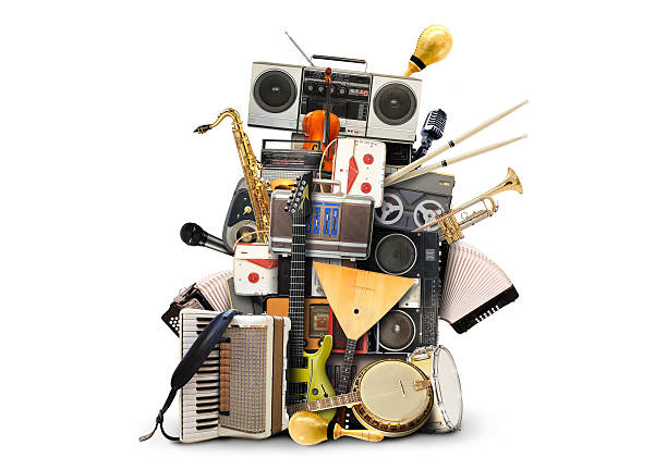 Music, musical instruments stock photo
