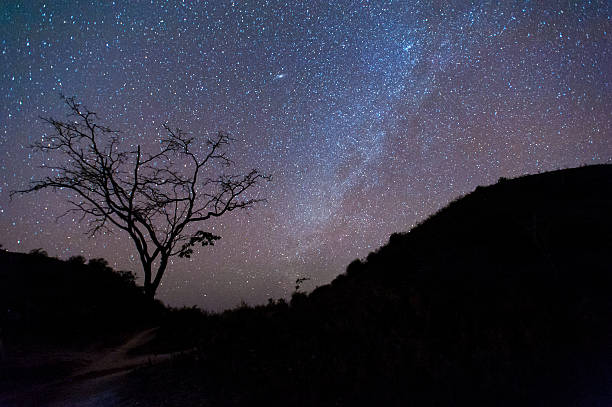 istock Milky Way Galaxy, Night Sky with Amazing Stars. 484944312