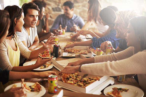 istock Enjoying some great food and fun 484944792