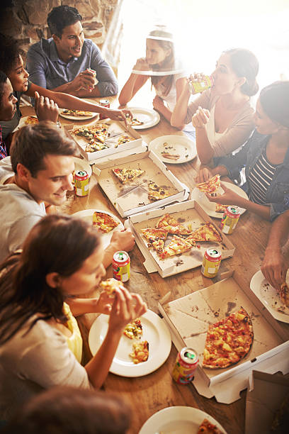 istock Grab a slice and let the good times roll! 484944812