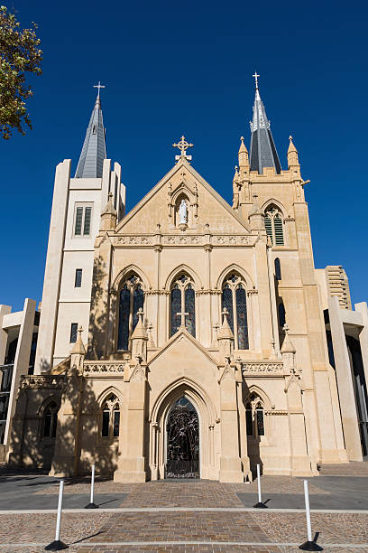 istock St Mary's catholic cathedral exterior in Perth 484947539