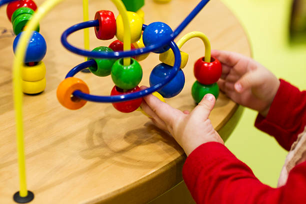 istock Wire and Bead Puzzle of Kids 484947749