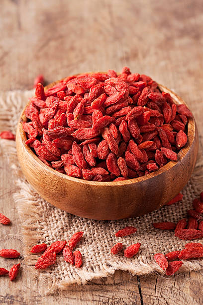 goji 베리류 - wolfberry berry fruit lycium asian culture 뉴스 사진 이미지