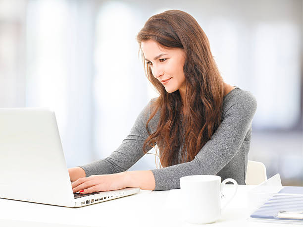 istock Sales woman portrait 484950360