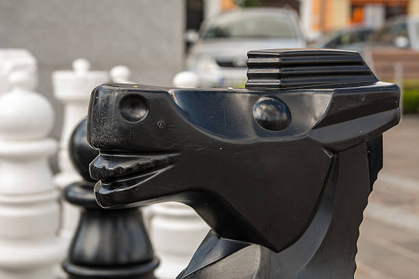 istock Chess on the marketplace in Olkusz (Poland) 484951428