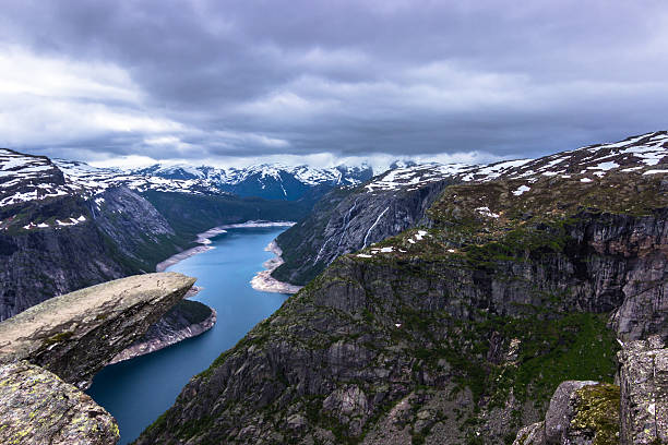 istock Trolltunga, The Troll's Tongue, Norway 484951752